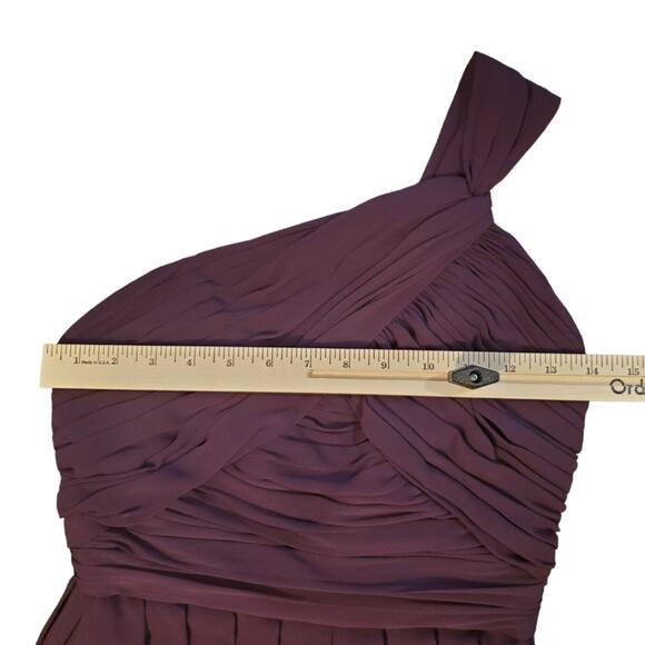 WATTERS  & WATTERS Vintage Short Tulle Purple Dress Sz 2 - Picture 3 of 10